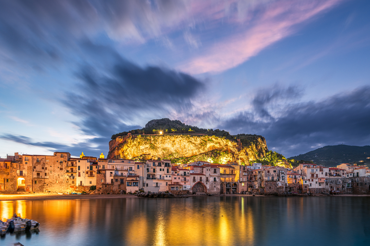 tramonti a Cefalù